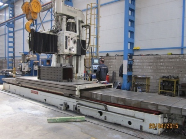 CNC VERTICAL MACHNING DROOP & REIN <br>X: 4.000 mm, Y: 1.500 mm, Z: 1.200 mm
